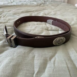 USC leather belt